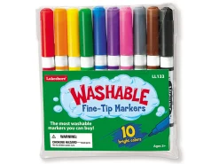Best-Buy Washable Fine-Tip Markers - Student Pack