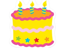 Birthday Cake Mini Accents