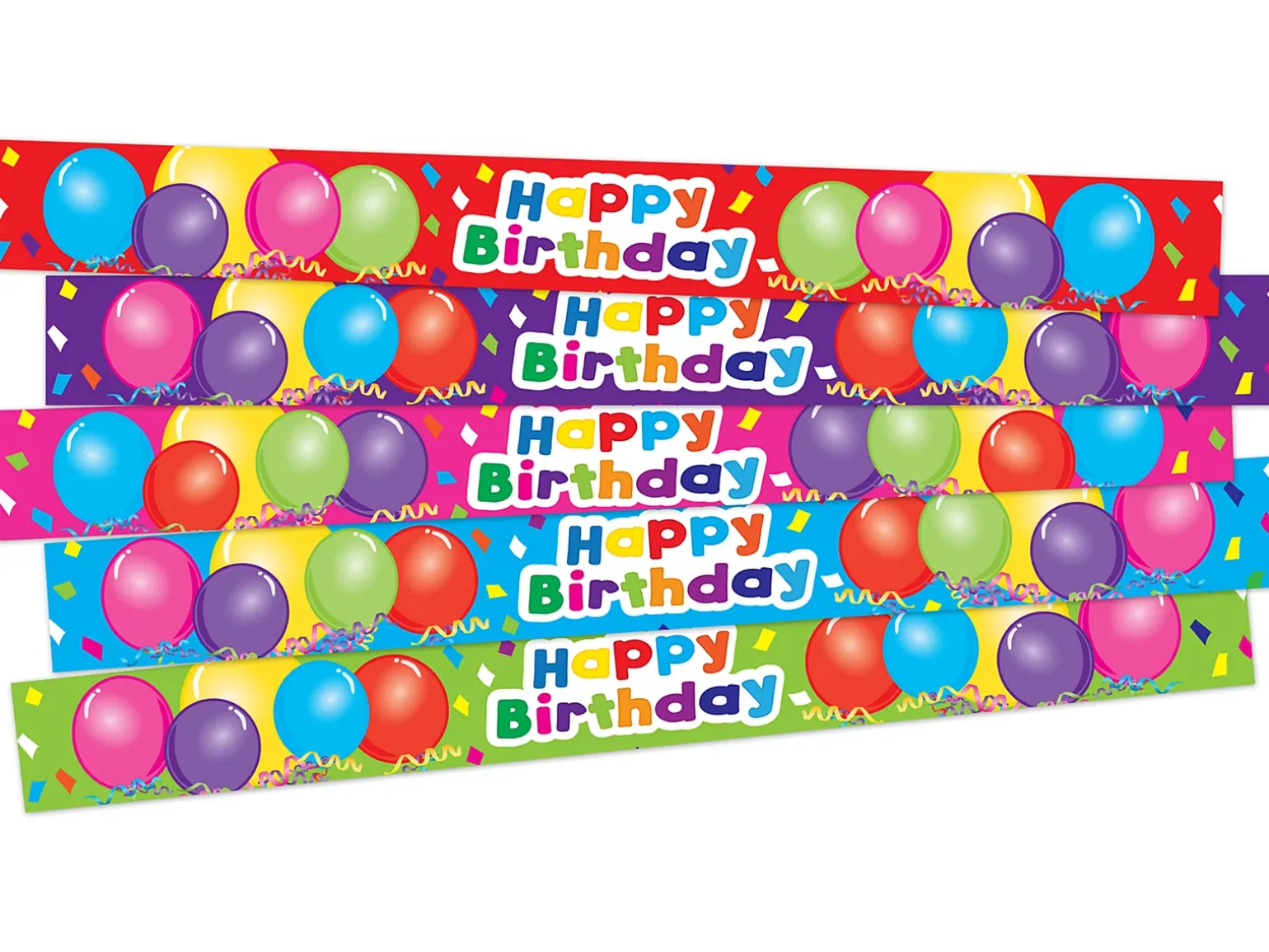 Birthday Slap Bracelets