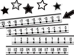 Black-And-White Number Lines