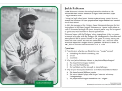Black History Reading Comprehension Cards