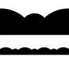 Black Stylish Scalloped Border