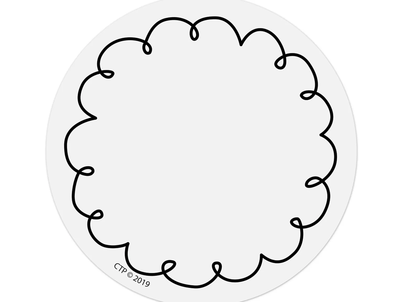 Black & White Circle Mini Accents
