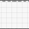 Black & White Messy Dot Classroom Calendar Poster