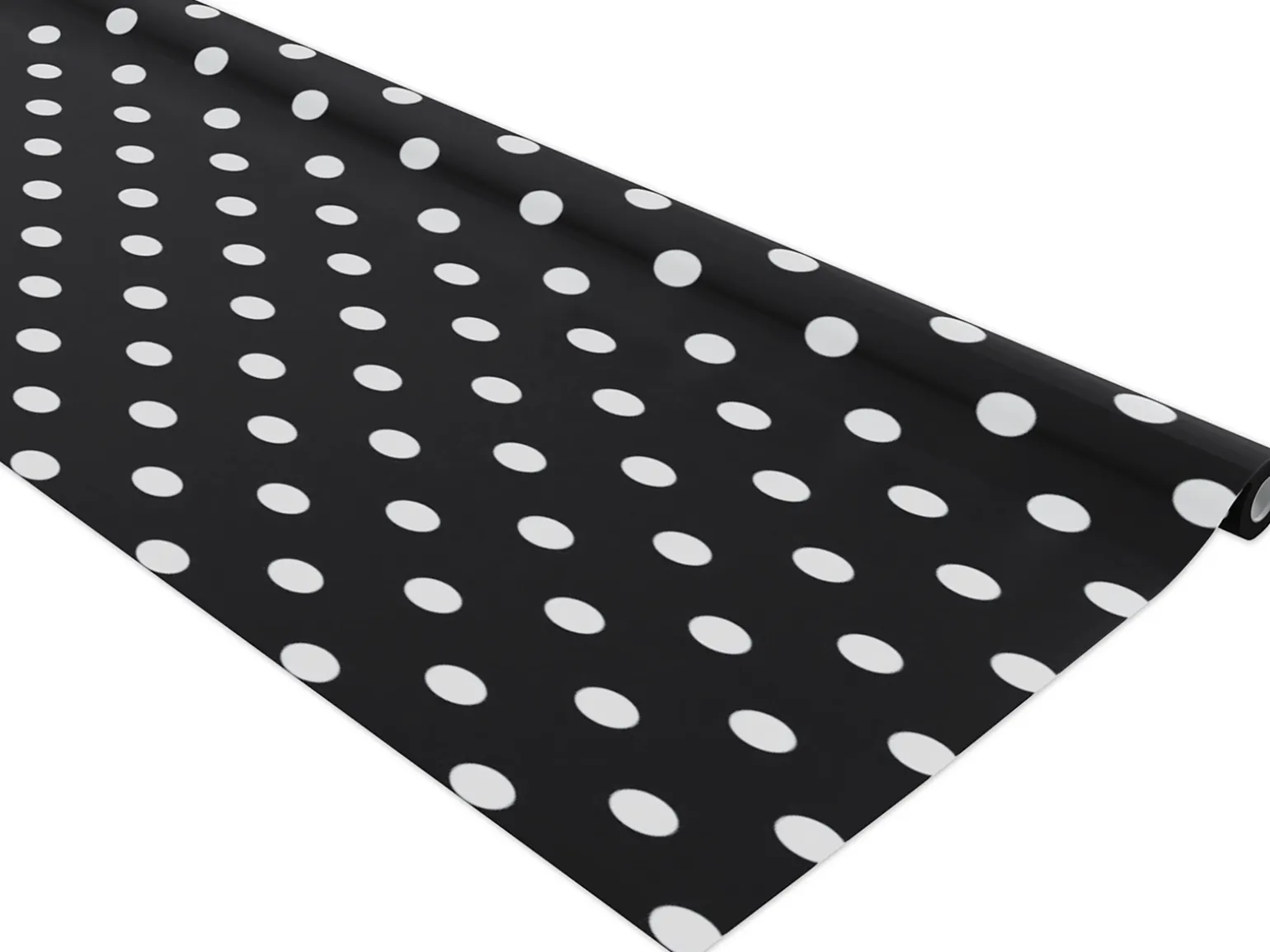 Black & White Polka Dot Fadeless® Paper Roll