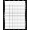 Black & White Polka Dot Incentive Chart