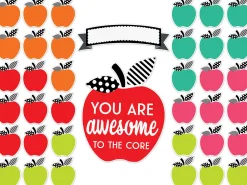 Black, White & Stylish Brights Bulletin Board Set