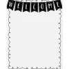 Black & White Welcome Poster