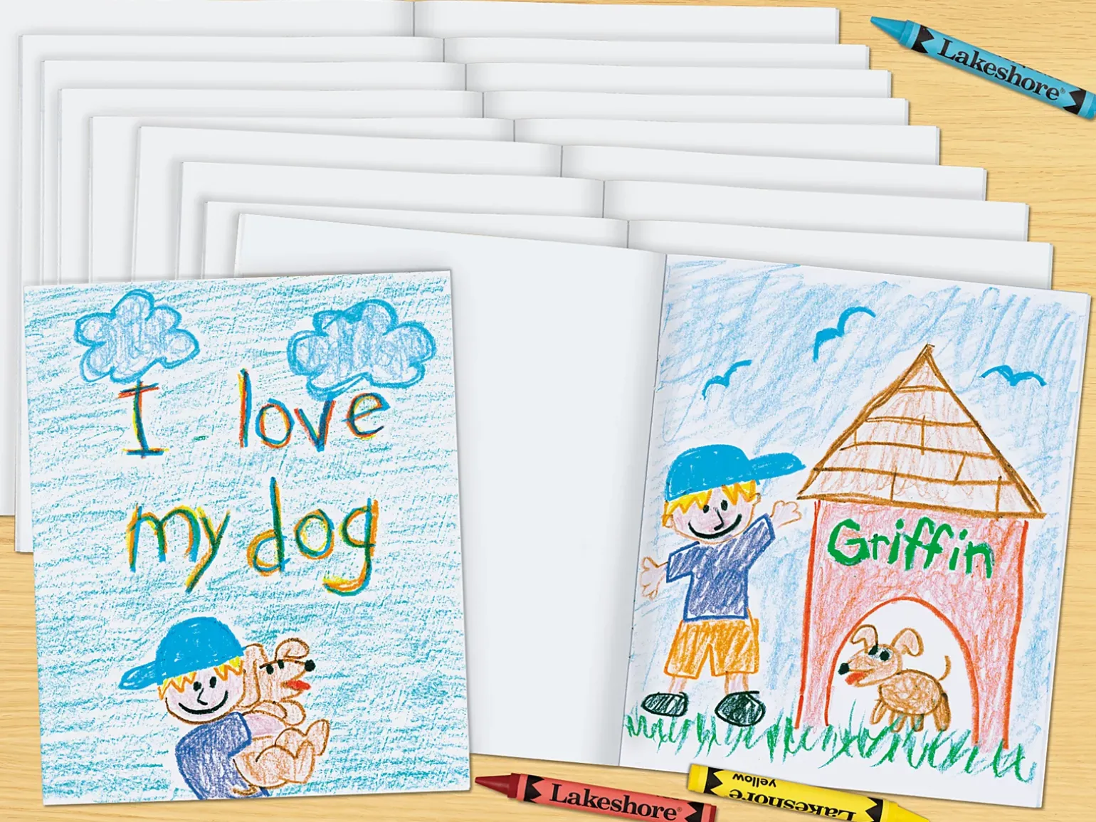 Blank Softcover Books - Set of 10