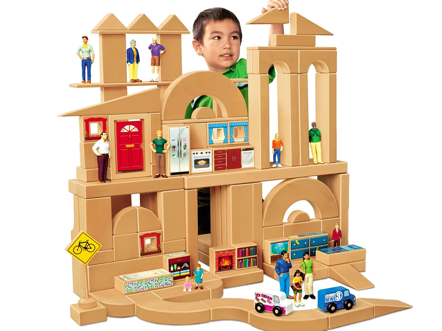 Block Play Home Builder