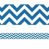 Blue Chevron Border