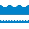 Blue Scalloped Border