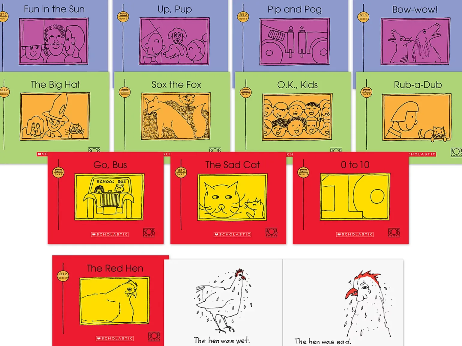 Bob Books® Set 2 - Advancing Beginners