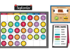 Bold & Bright Calendar Bulletin Board Set
