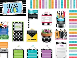 Bold & Bright Classroom Jobs Bulletin Board Set