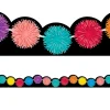 Bold & Bright Pom-Pom Border
