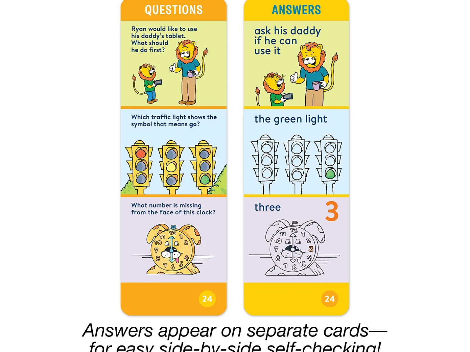 Brain Quest Challenge Cards - Kindergarten