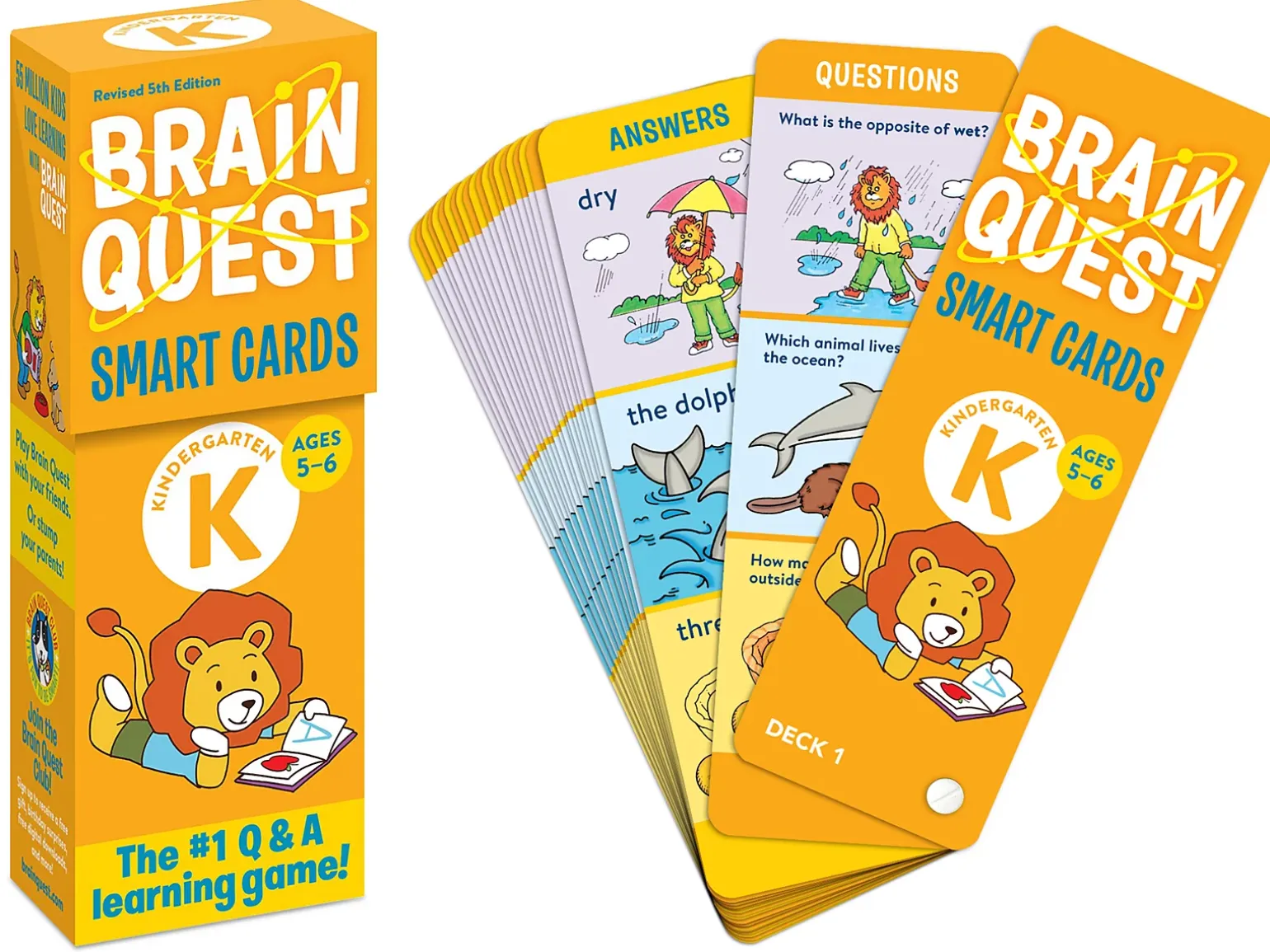 Brain Quest Challenge Cards - Kindergarten