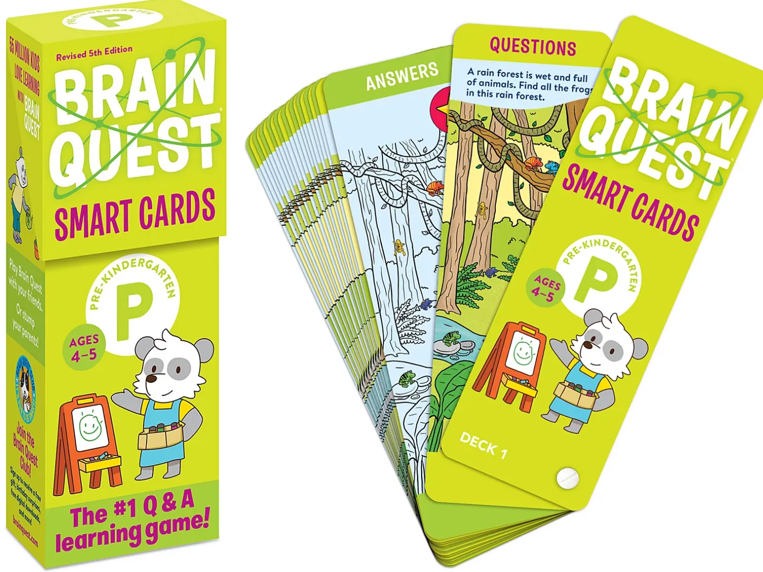 Brain Quest Challenge Cards - Pre-K