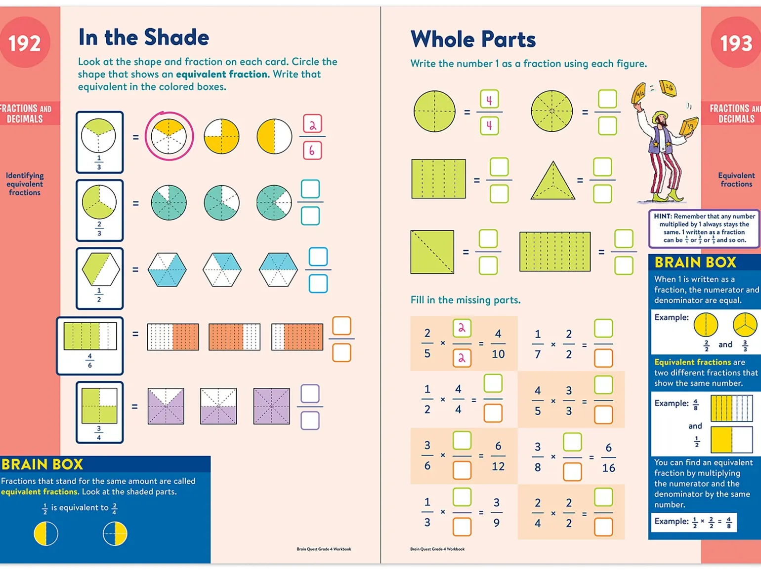 Brain Quest Workbook - Gr. 4