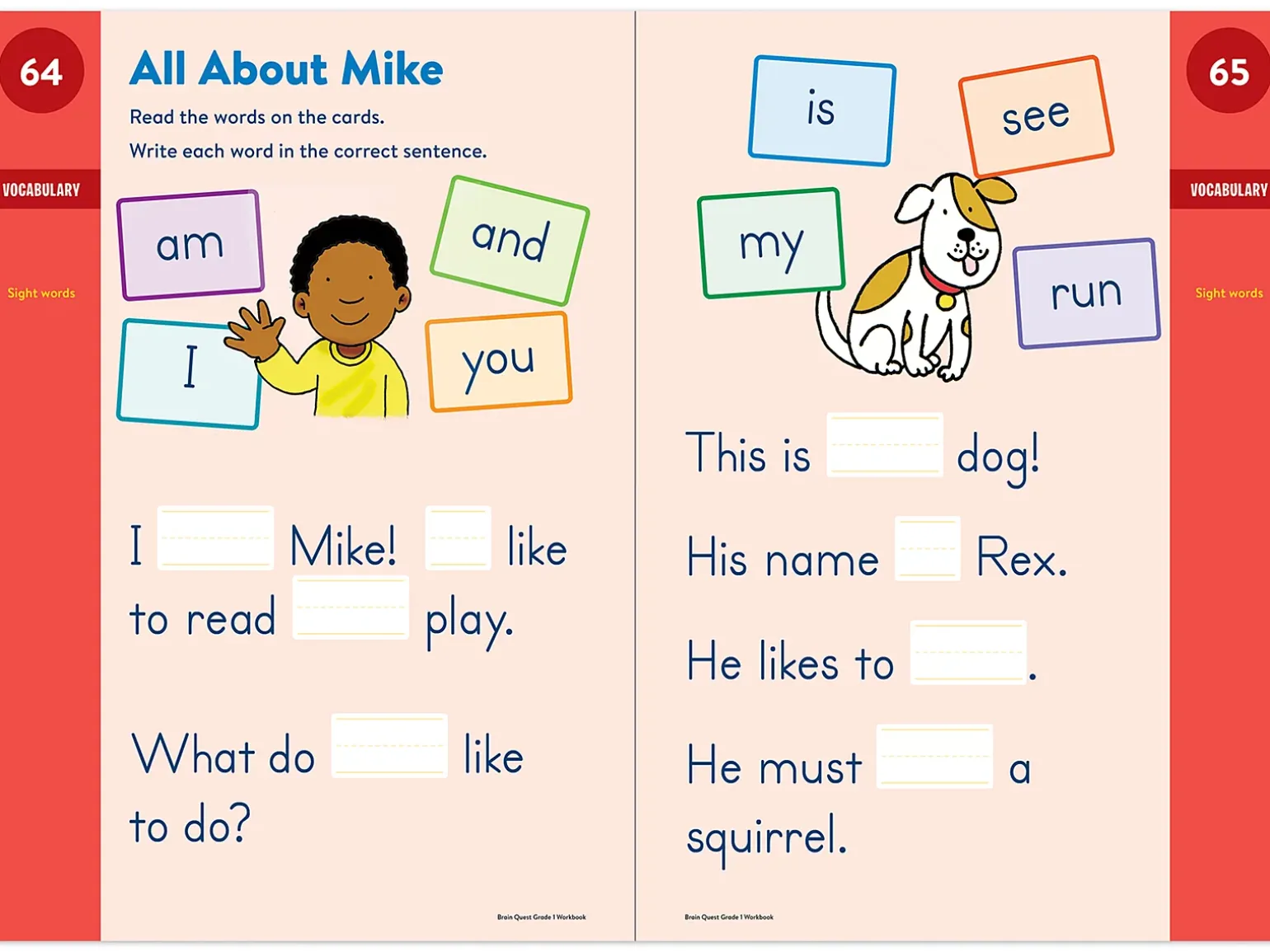 Brain Quest Workbook - Gr. 1