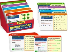 Bridge the Gap! Math Practice Cards - Gr. 1