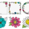 Bright Blooms Accents