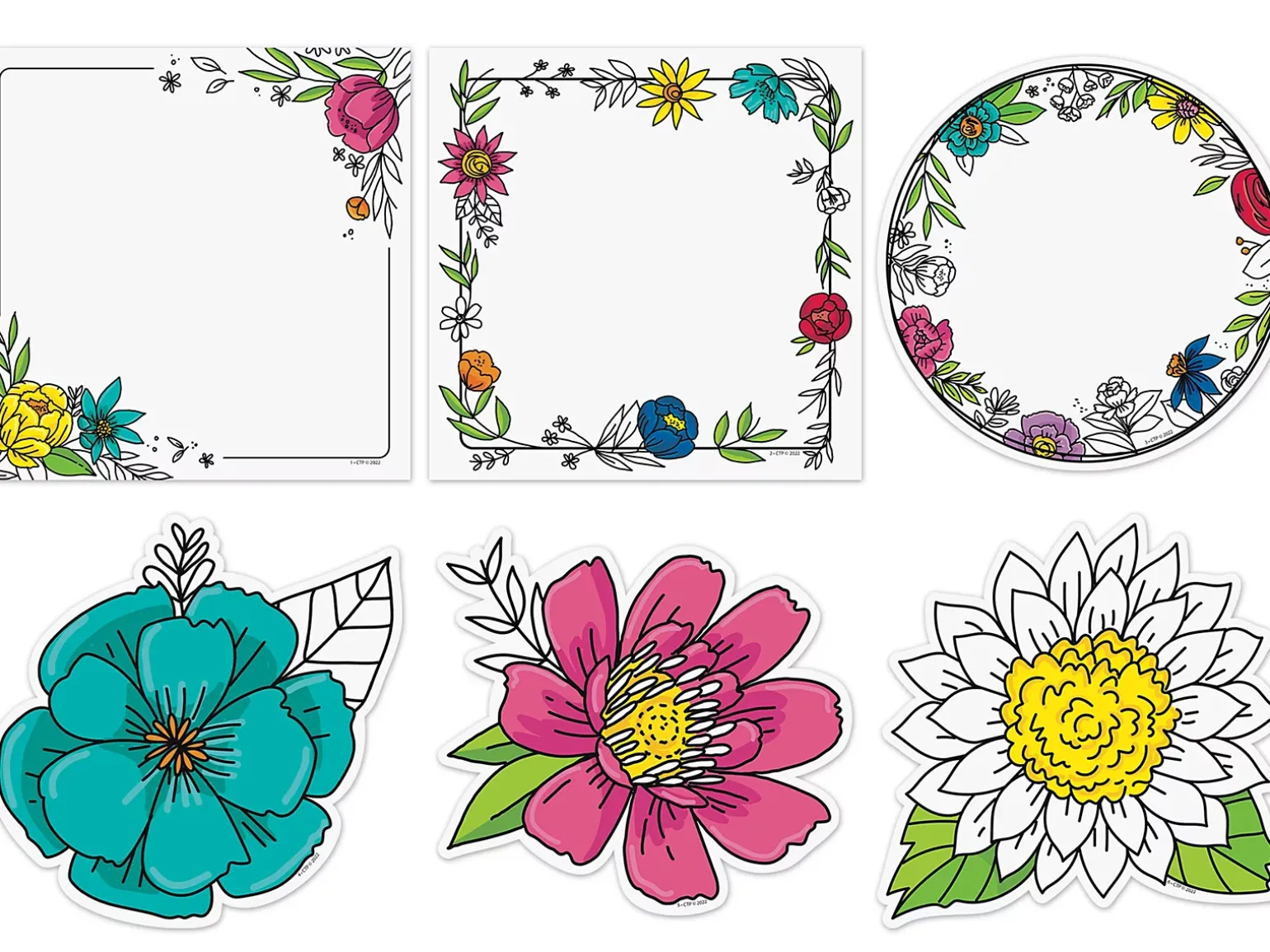 Bright Blooms Accents