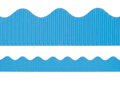 Bright Blue Scalloped Bordette®