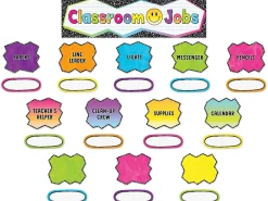 Brights 4Ever Classroom Jobs Bulletin Board Set