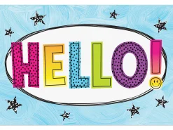 Brights 4Ever Hello Postcards