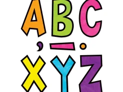 Brights 4Ever 7" Punch-Out Letters