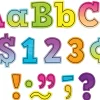 Brights 4Ever 4" Punch-Out Letters