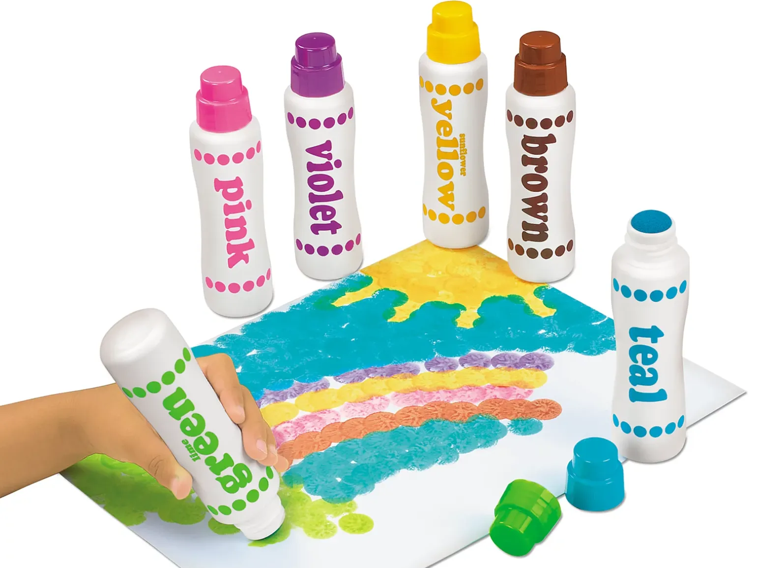 Brilliant Dot Art Painters - Set of 6