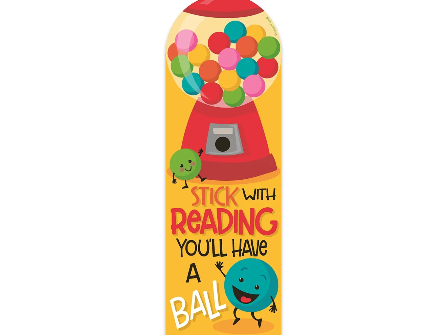 Bubble Gum-Scented Bookmarks