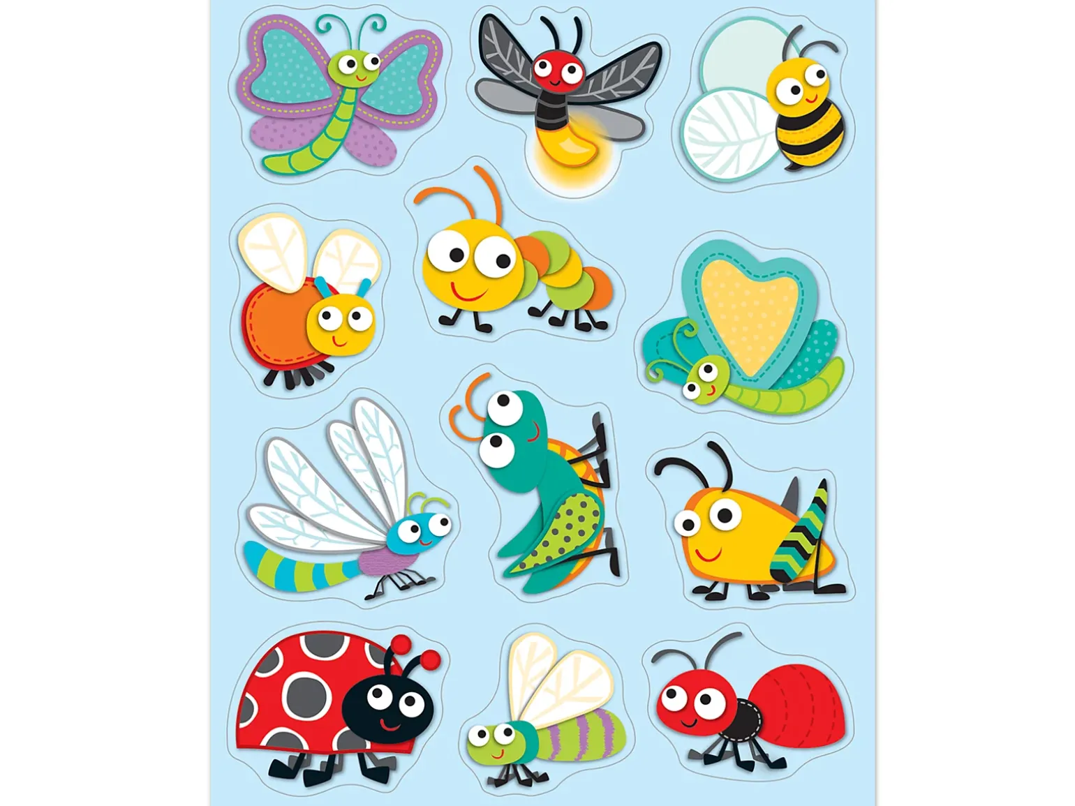 Buggy for Bugs Stickers