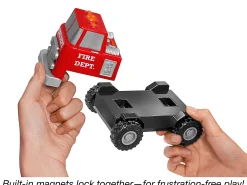 Build-A-Truck Magnetic Fire & Rescue Vehicles