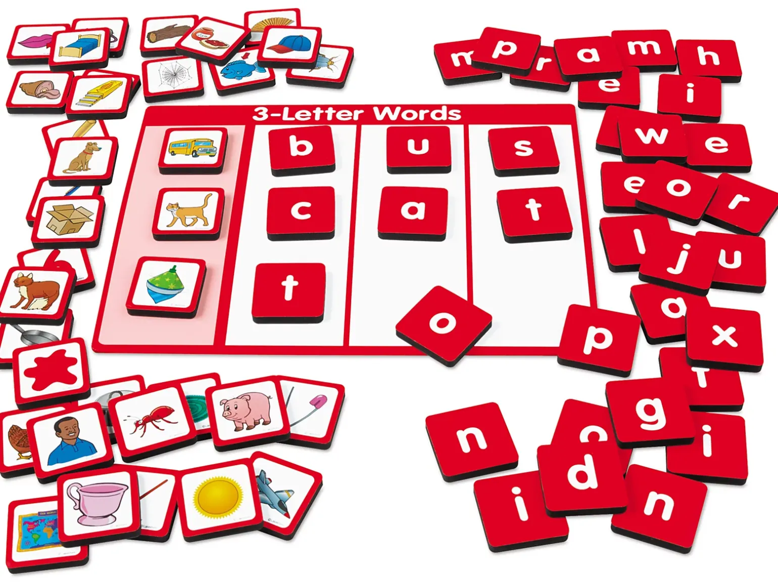 Build-A-Word! Magnet Board - 3-Letter Words