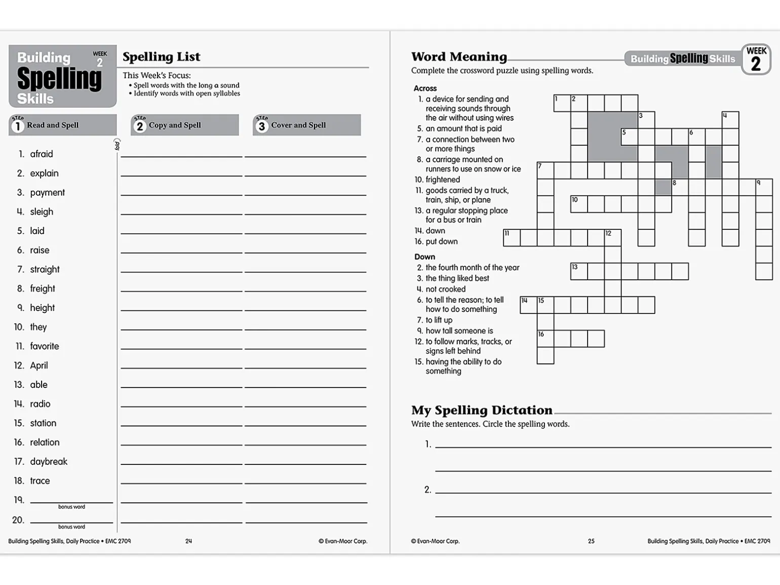 Building Spelling Skills Workbook - Gr. 5