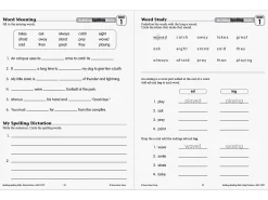 Building Spelling Skills Workbook - Gr. 3