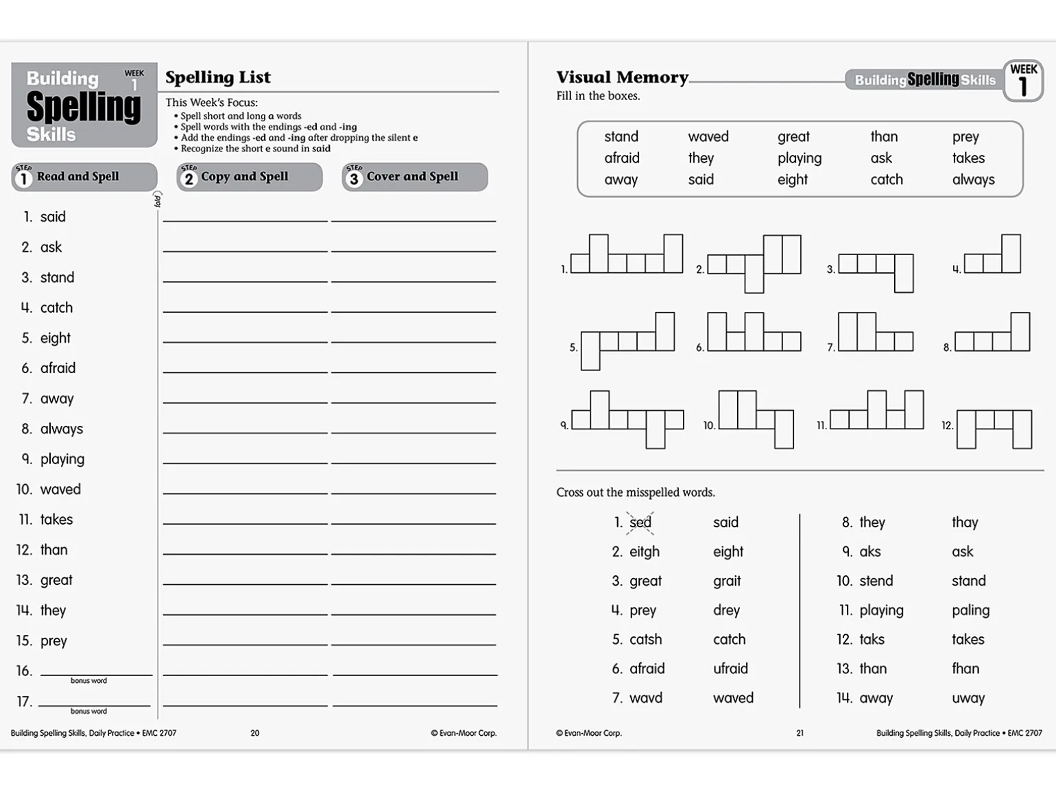 Building Spelling Skills Workbook - Gr. 3