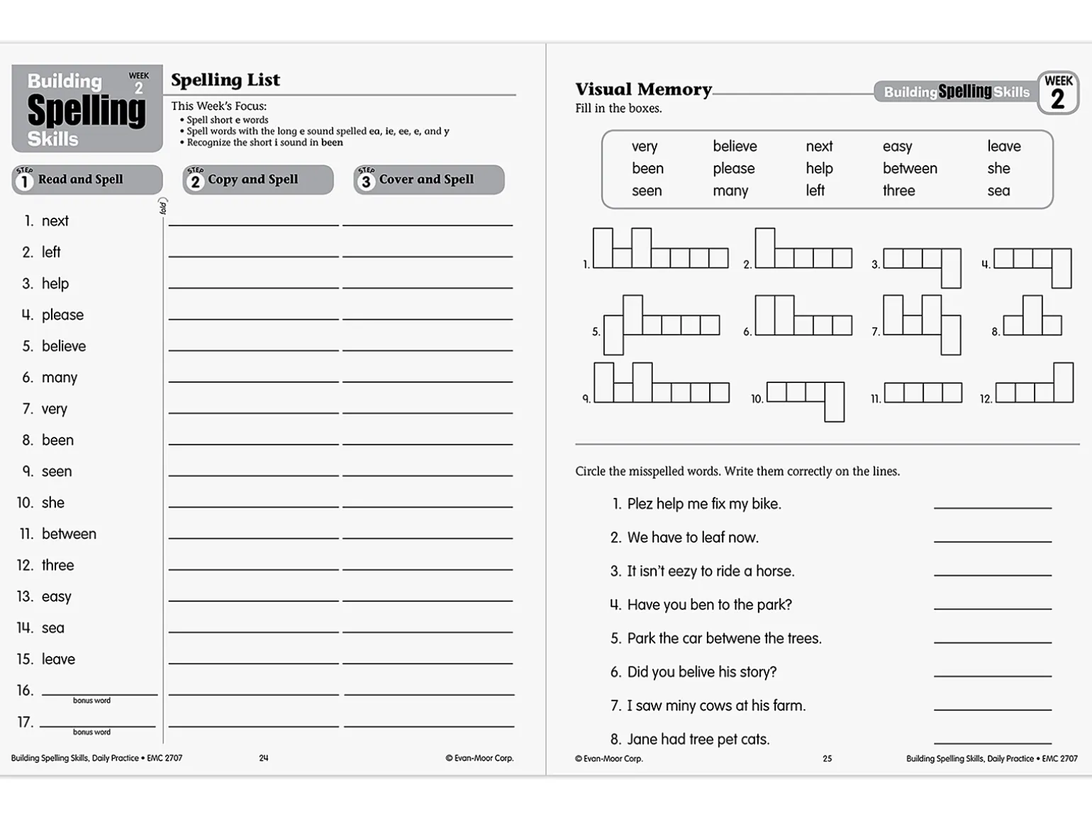 Building Spelling Skills Workbook - Gr. 3