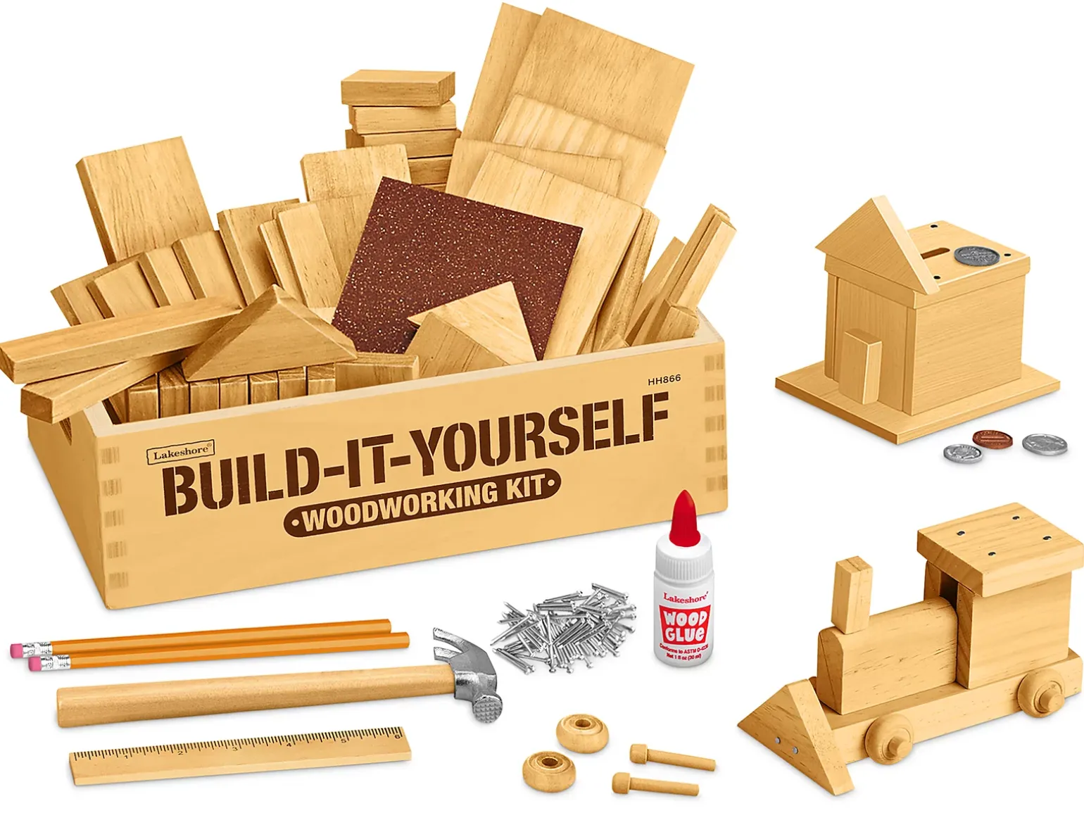 Build-It-Yourself Woodworking Kit