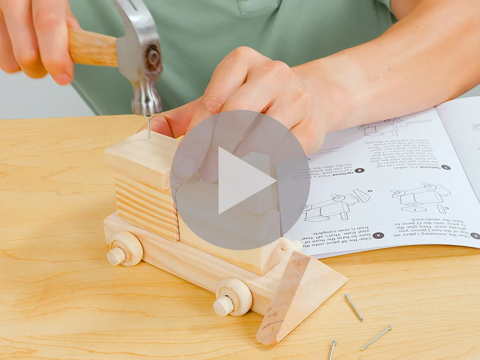 Build-It-Yourself Woodworking Kit