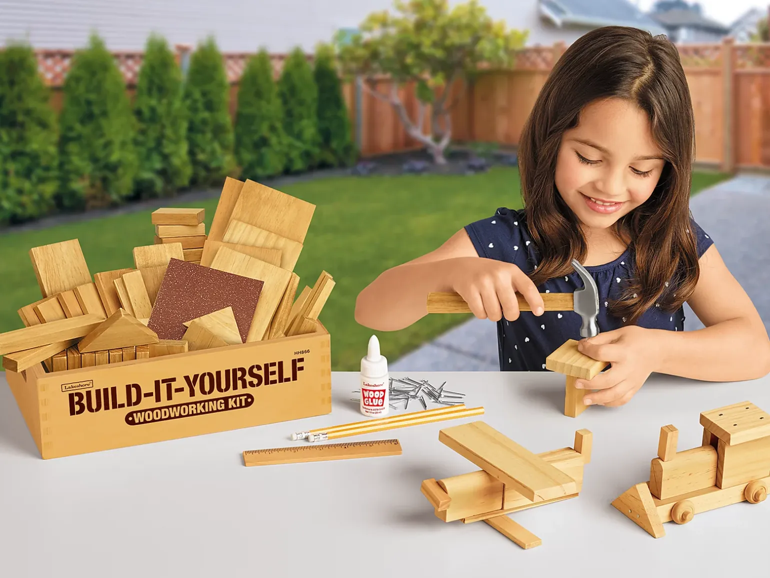 Build-It-Yourself Woodworking Kit
