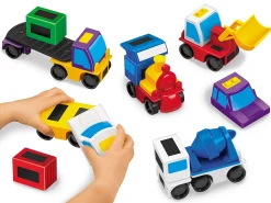 Build & Play Magnetic Vehicles