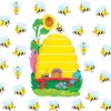 Busy Bee Classroom Jobs Bulletin Board Set