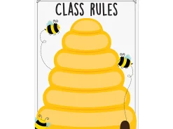 Busy Bees Classroom Rules Poster