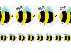 Busy Bees Scalloped Border