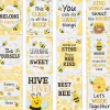 Buzzing Bees Motivational Small Poster Pack